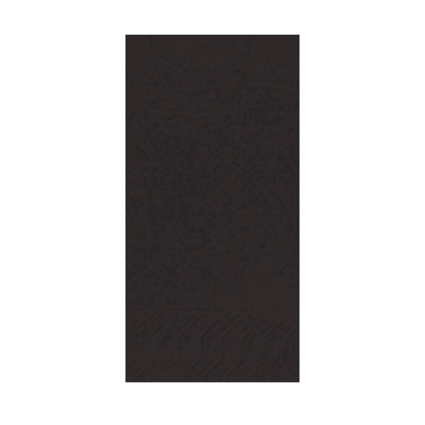 Lautasliina musta 40x40 2-krs ⅛-taitto,  100kpl