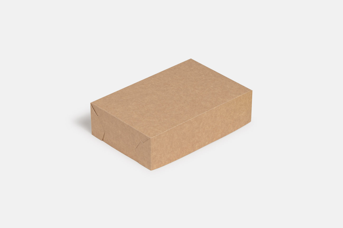 Leivosrasia kartonki 21x14,5x6cm rusk/valk, Nro 2, 200kpl