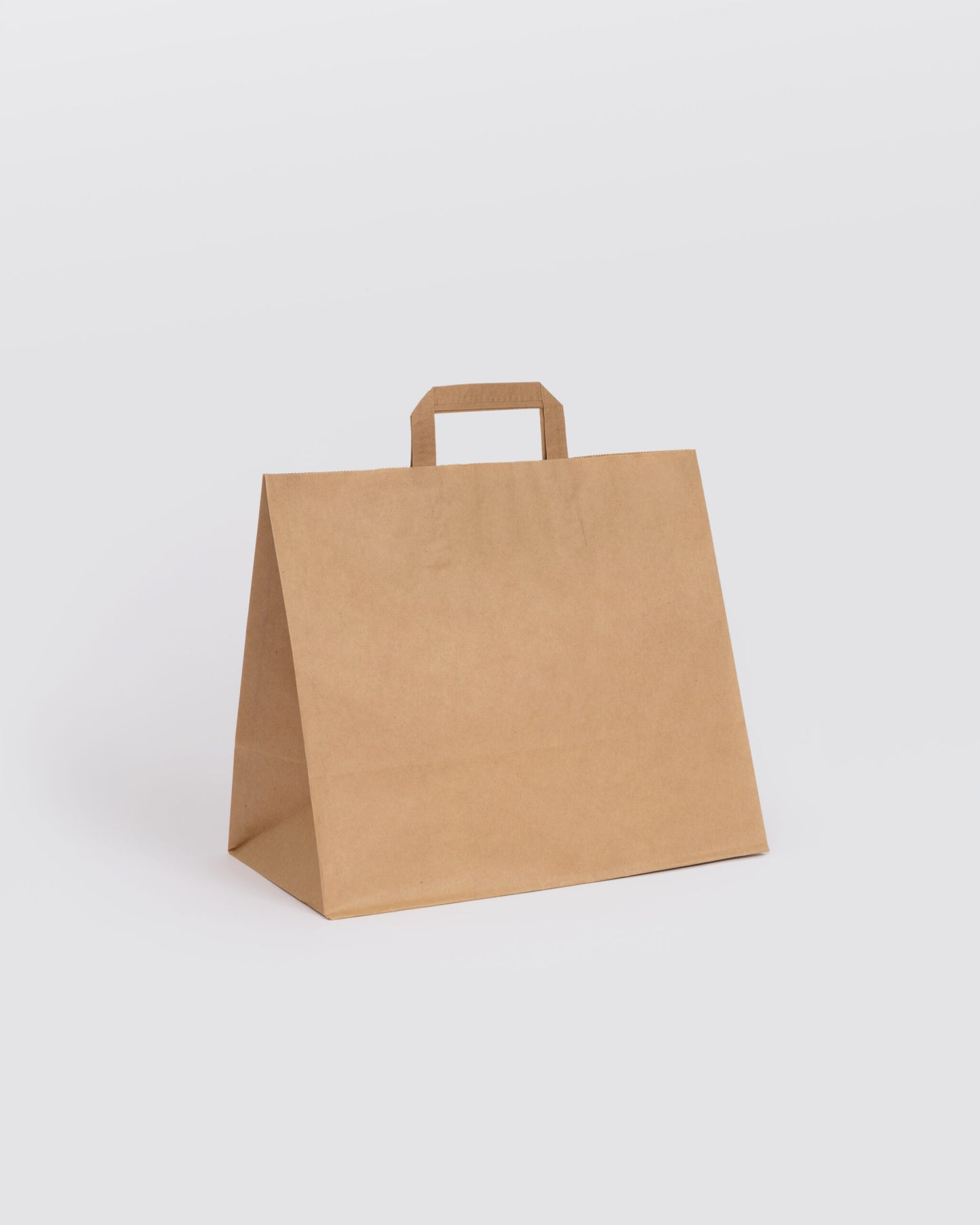 Ruskea Takeaway Paperikassi 13L, 27x17x28cm, 200kpl