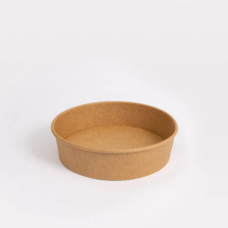 Salaattikulho ruskea ja kirkas kansi 1000ml, 300kpl