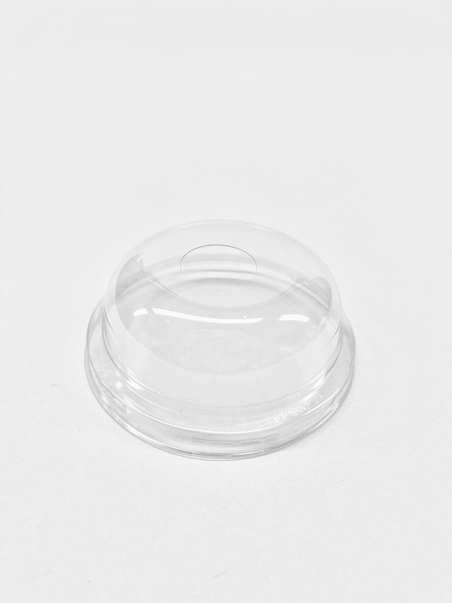 Muovilasin kupukansi reiällinen 300ml / 400ml / 500ml, 100kpl