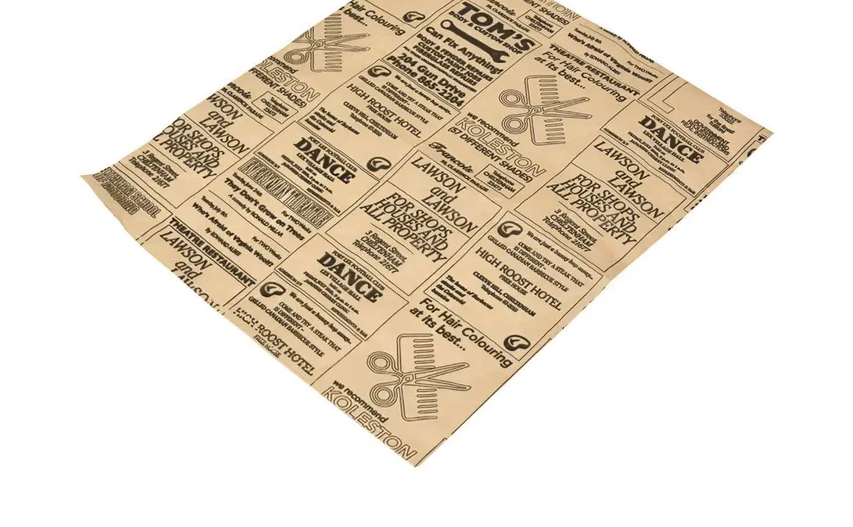 Rasvankestävä käärepaperi 32x38cm ruskea, 500kpl