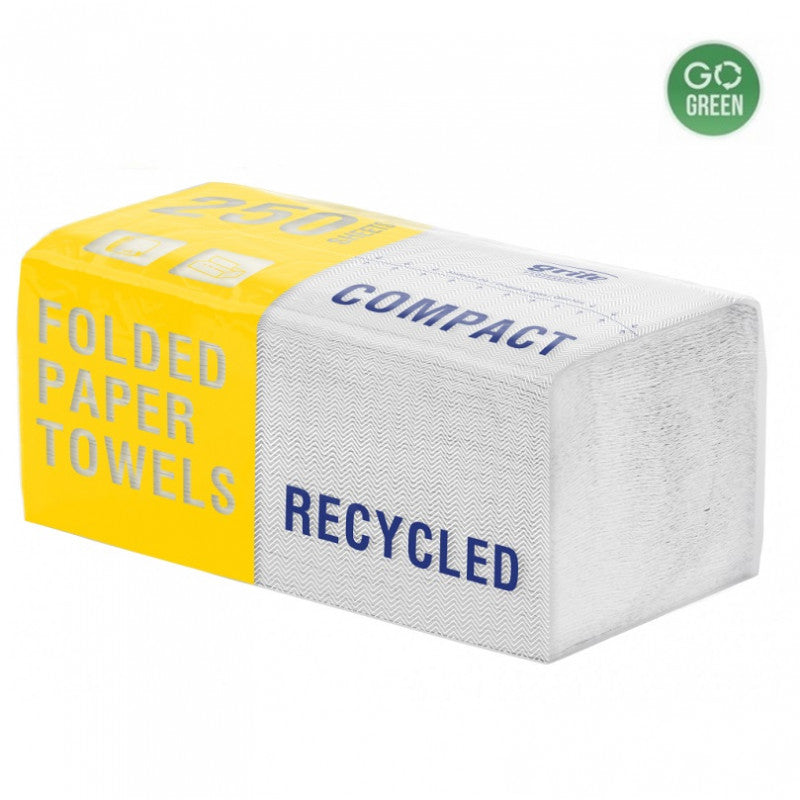 Käsipaperi Grite Economy Compact 2-kerroksinen, 220x225mm, annoselupaketissa, 250kpl