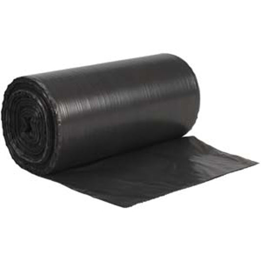 Roskapussi 30L musta MD 500x700mm 50kpl