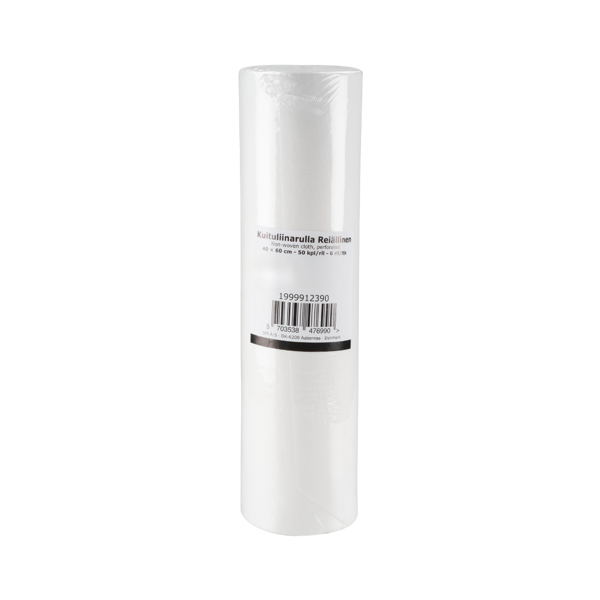 Kuituliinarulla reiällinen 40x60cm 50kpl/rll perforoitu