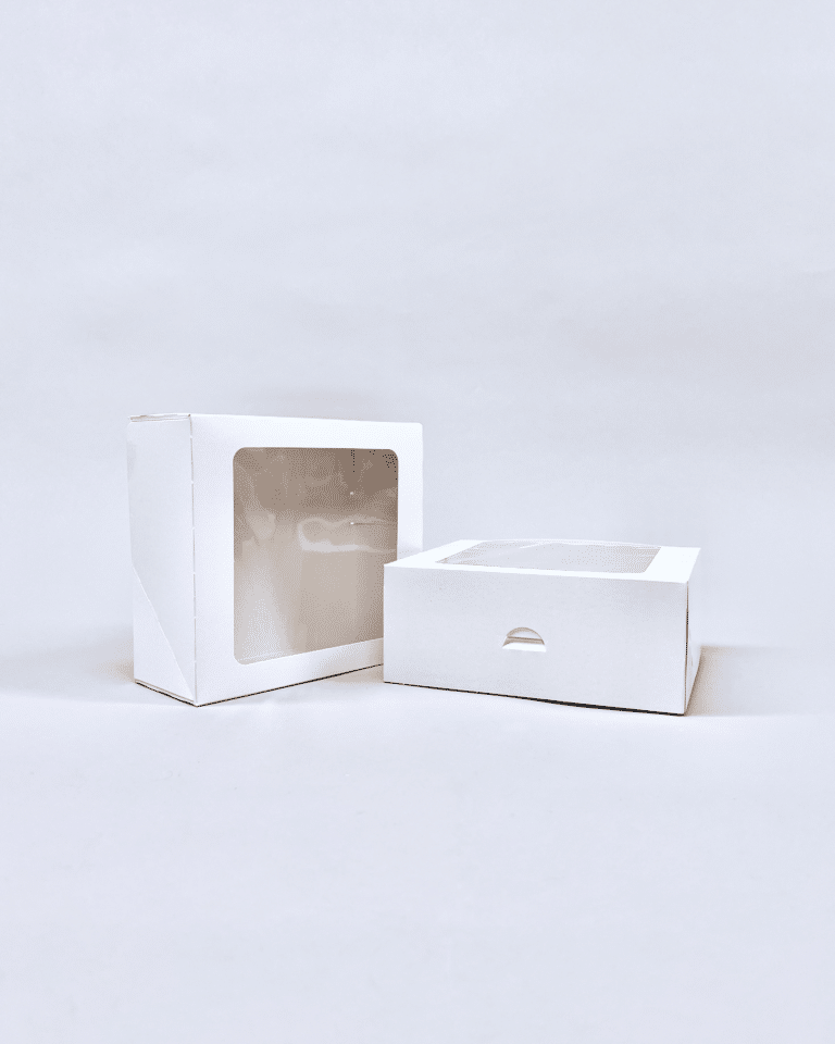 Kakkulaatikko ikkunalla 20x20x9cm, 180kpl