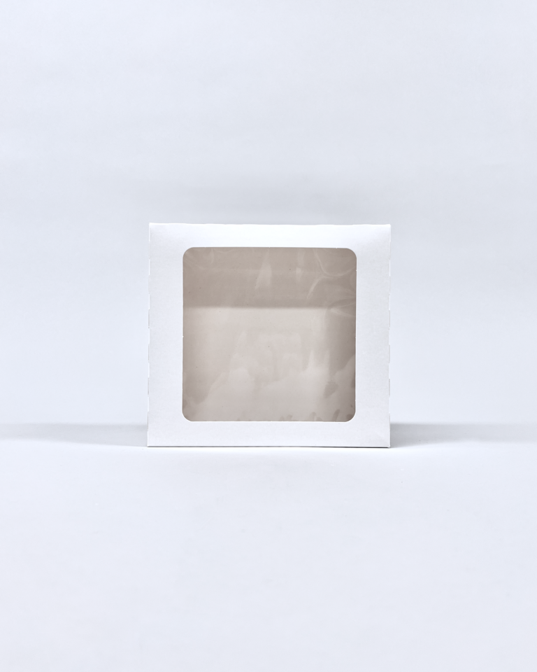 Kakkulaatikko ikkunalla 20x20x9cm, 180kpl