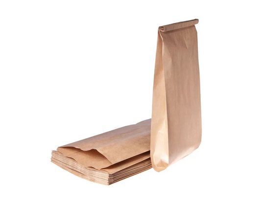 Paperipussi ruskea 12x7x27cm, 1000kpl / ltk