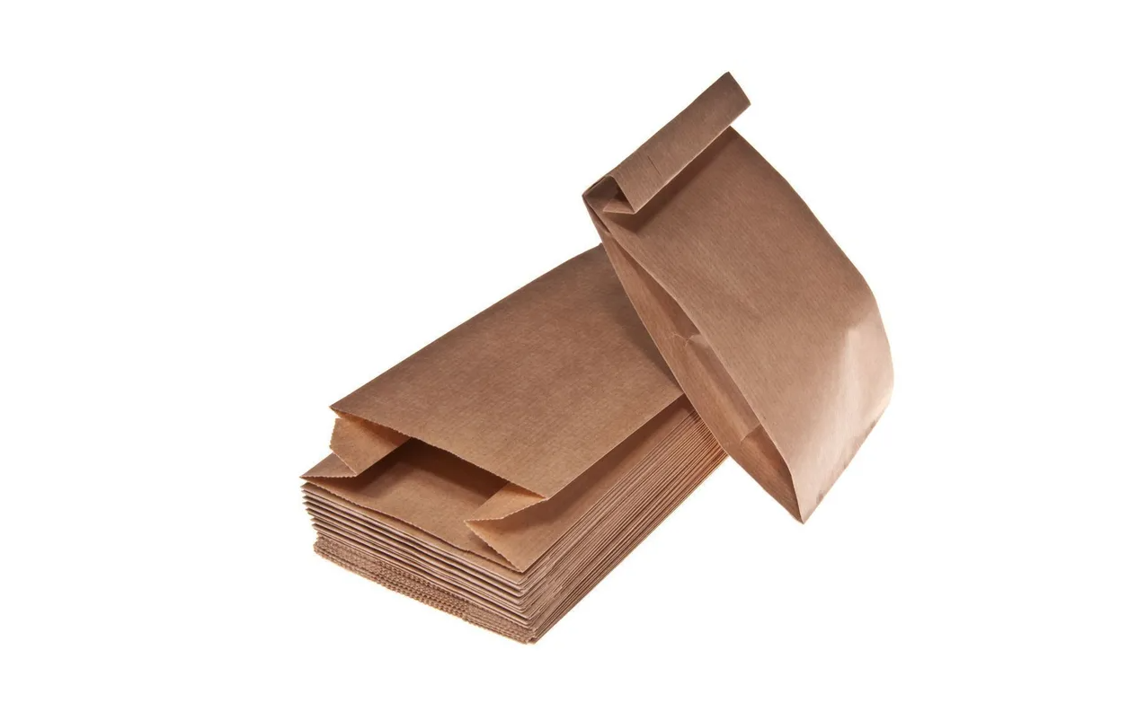 Paperipussi ruskea 9x5x19cm, 1000kpl / ltk