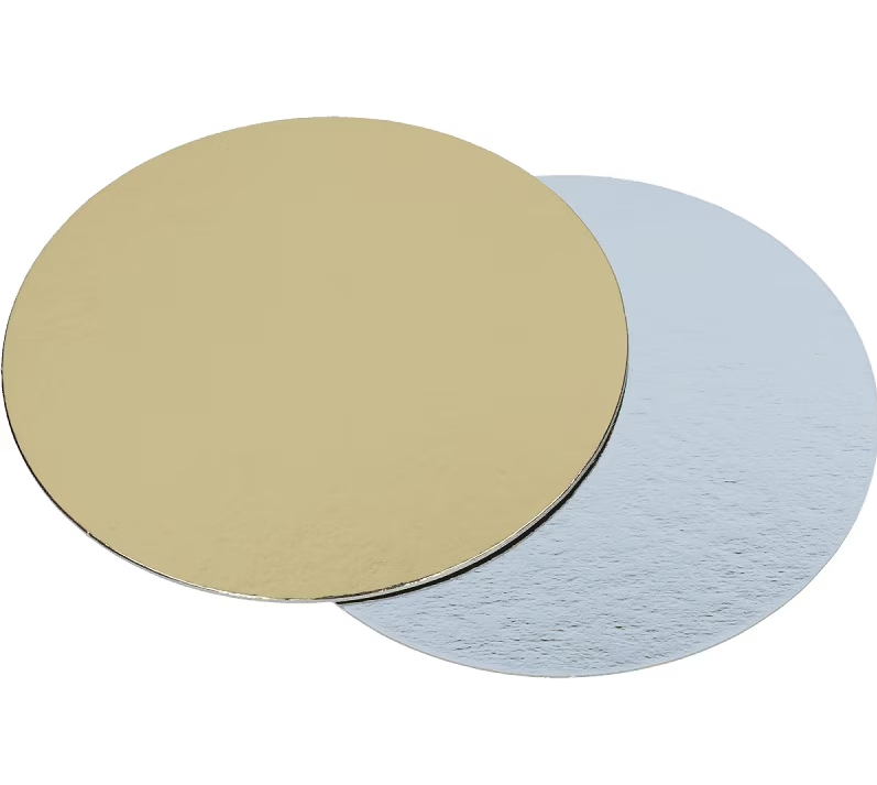 Kakkualusta kultahopea halkaisija 27cm, 25kpl